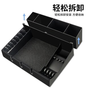 barber理发工具收纳盒发型师美发剪刀推剪放置架发廊卡尺梳子收纳