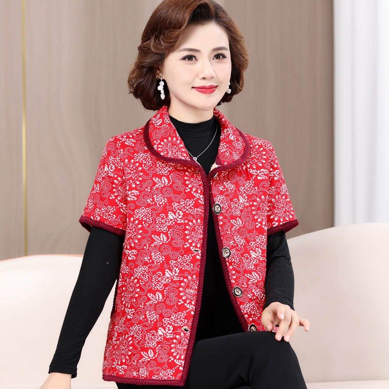 妈妈装棉衣马甲女大码加绒护肩背心外套秋冬中老年人短袖马夹外穿,女装/女士精品,马夹,淘宝优惠券,粉丝福利购,淘宝优惠卷