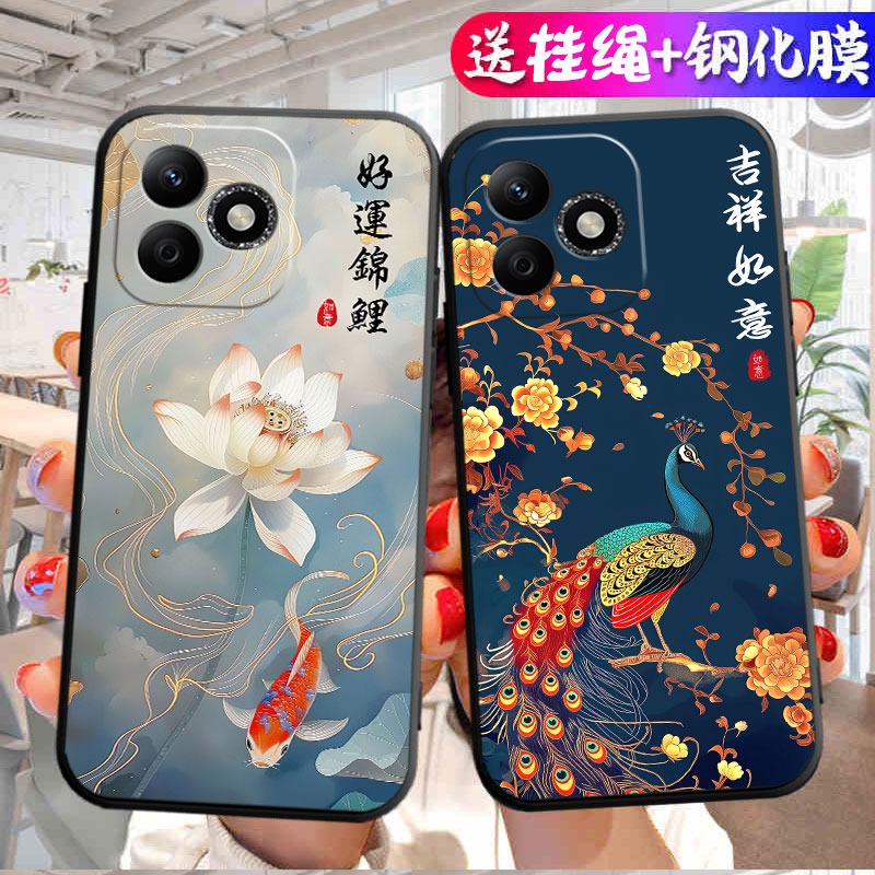 适用于荣耀Play9tpro手机壳play9tpro卡通化为荣誉plαy9tpro软胶play9tpr0个性honorpiay9tpro潮男吉祥如意