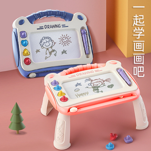 儿童画板家用磁性写字板可擦涂鸦婴幼儿1一2岁玩具宝宝画画男女孩