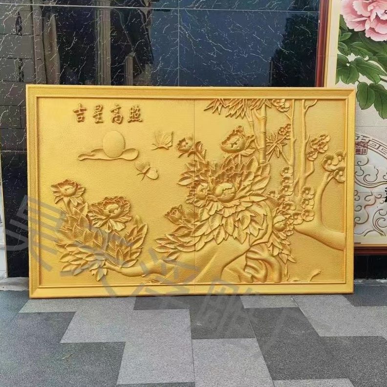 S泡沫壁画浮雕立体可别墅装饰墙EP 成品面欧式定制外墙雕花浮雕图片