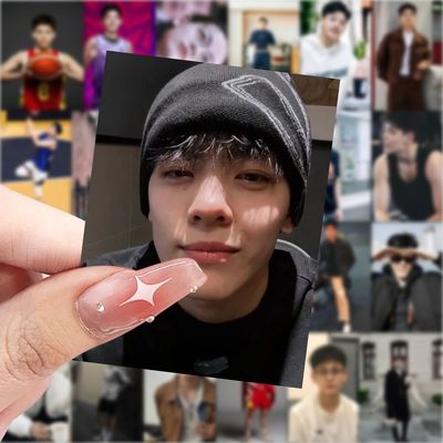 189张女篮杨舒予贴纸ins高颜值爆款周边手账装饰桌面手机贴画防水