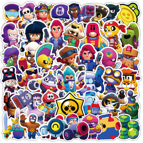 200张荒野乱斗防水贴纸