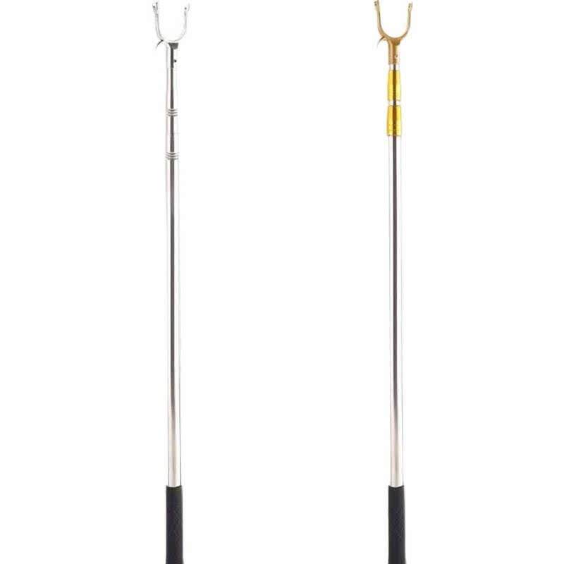 实木挑画杆家用阳台晾晒杆书画杆铜叉画叉不绣钢伸缩杆晾衣杆衣叉