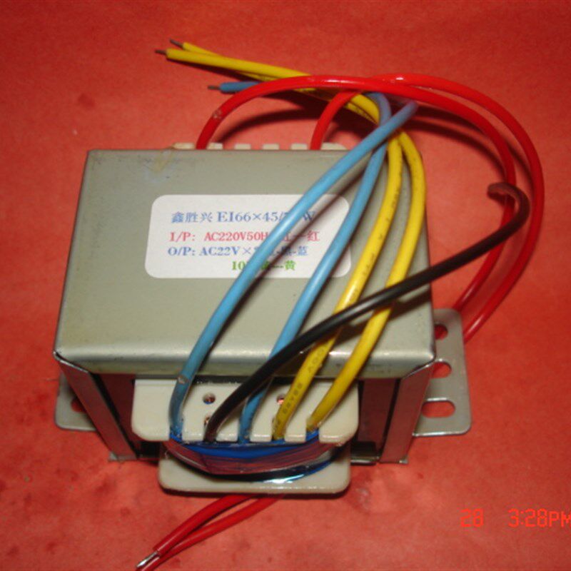 70W输出22V2,10V,汕头鑫胜兴牌 多媒体功放有源音箱 电源变压器