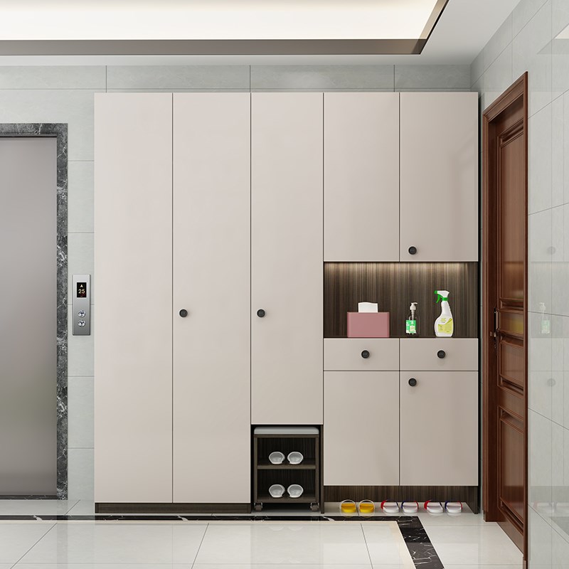 门外带锁鞋柜家用门口楼道外走廊B用可坐入户门密码锁电梯厅防盗