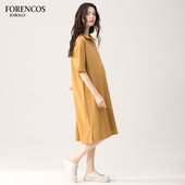 中长款 宽松休闲时尚 大版 上衣大码 连衣裙 孕妇短袖 夏装 T恤女春夏季