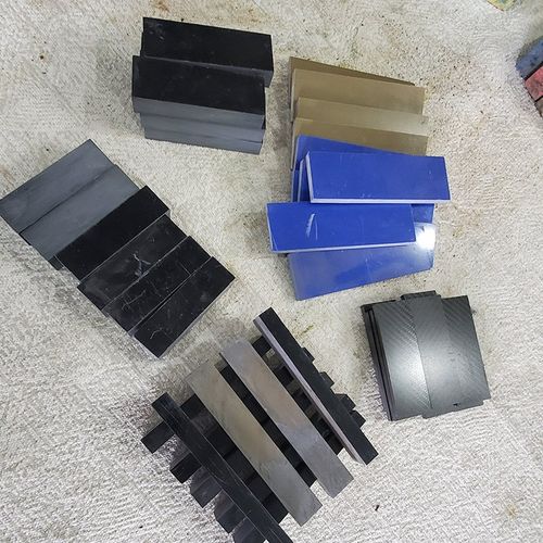 百浓剩料黑色蓝黑色G10沙漠色高强度手柄材料不开裂不变形不吸水