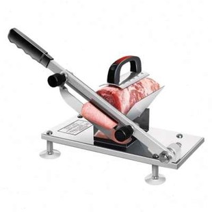 厂促牛羊肉切片机手切动肉家用切牛刨机肉片机2把刀片刀片加肥长