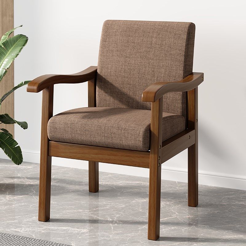 实木椅子靠背椅书房凳扶手书桌椅茶椅客厅餐椅久坐不累办公学习椅,住宅家具,餐椅,淘宝优惠券,粉丝福利购,淘宝优惠卷