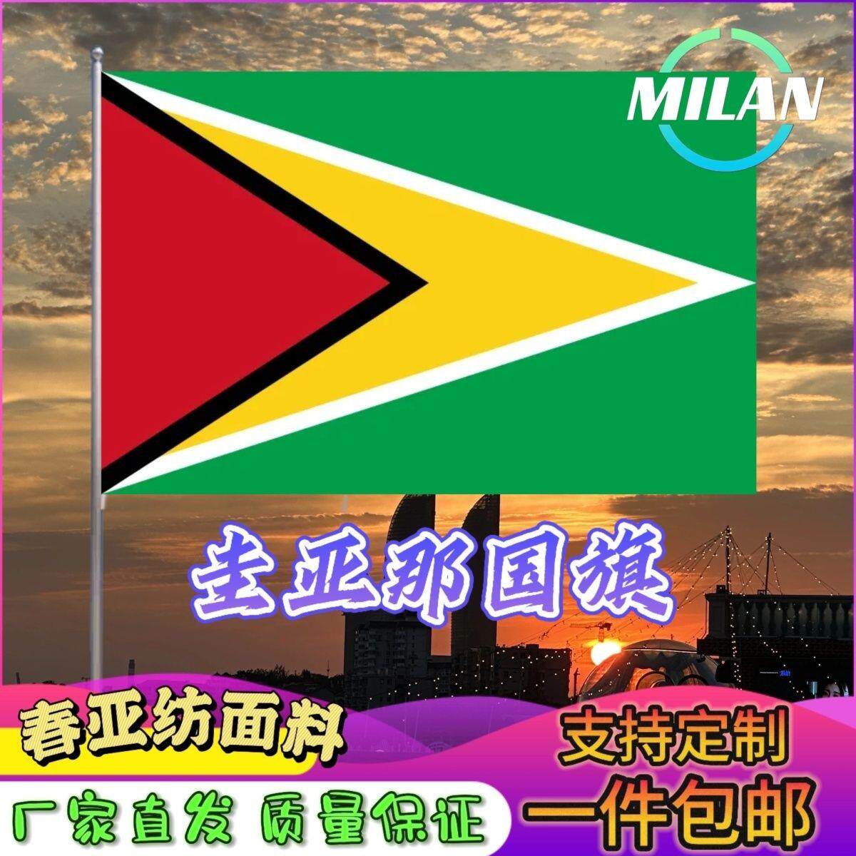 圭亚那国旗尺寸2345678号