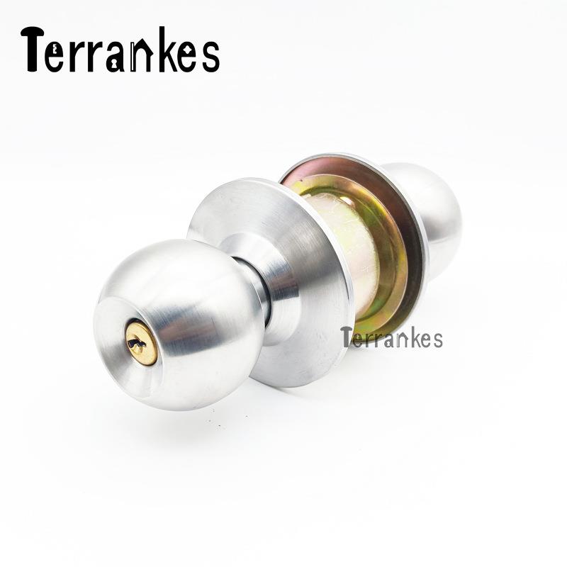 厂家直销587SS不锈钢球锁 铜锁芯5871球形锁 红古铜哑黑色球型锁