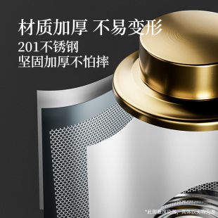 不锈钢密封茶叶罐存储装 家用 铁盒子茶包装 空盒高端收纳一斤装