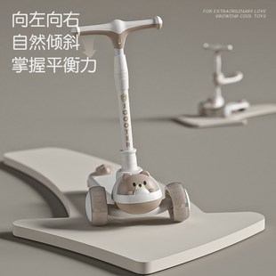 3一6一12岁以上小孩踏板折叠款 滑板车儿童1 男孩女宝宝滑滑溜溜车