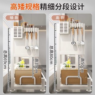 厨房加厚水槽置物架家用洗碗槽水池防尘柜碗碟收纳架多功能沥水架