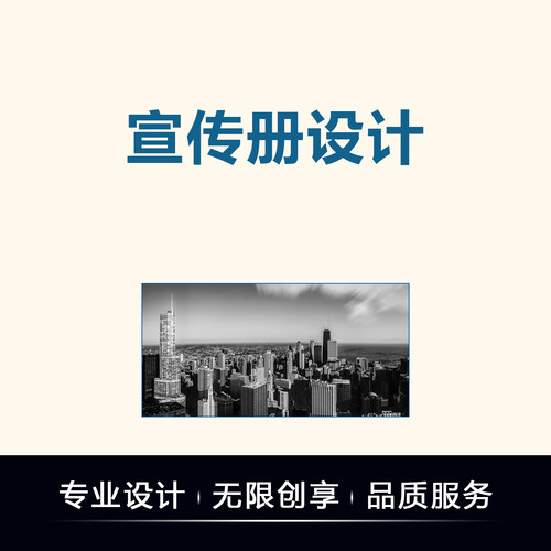 专业宣传册设计定制商务简约风格