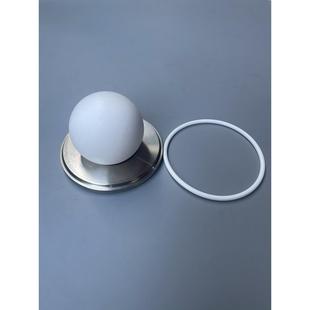 气动隔膜泵配件3寸ARO英格索兰耐腐蚀耐酸碱四氟球不锈钢球座