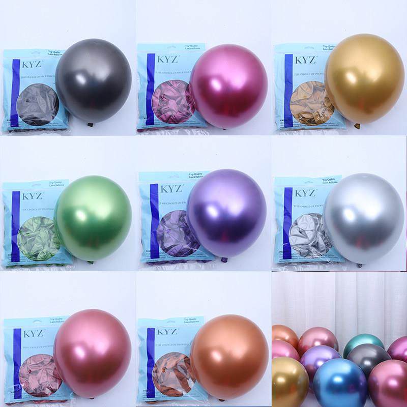 KYZ12寸金属气球 加厚2.8g铬色婚礼婚房布置生日派对开业庆典装饰,节庆用品/礼品,气球,淘宝优惠券,粉丝福利购,淘宝优惠卷