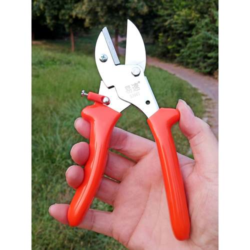 易速SJ881修枝剪刀省力剪葡萄枝剪子果树枝剪圆棒剪花枝剪手工剪