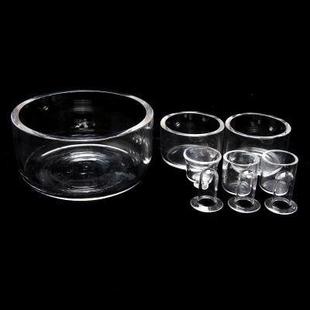 石英玻璃管实验用坩埚烧杯试管石英舟石英制品反应器订做