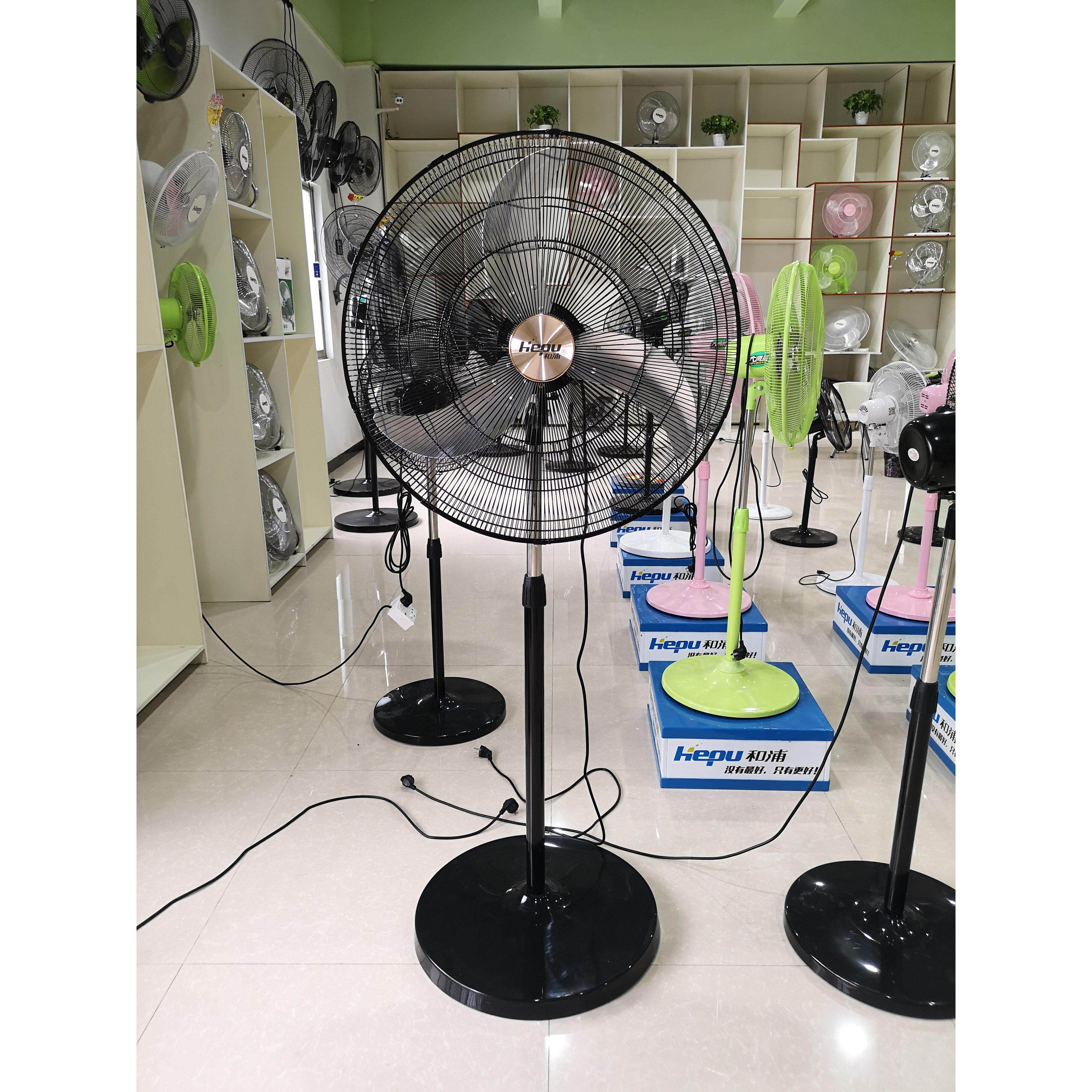 和浦大风力工业电风扇强力落地扇壁挂扇大功率铜芯排风扇500/650