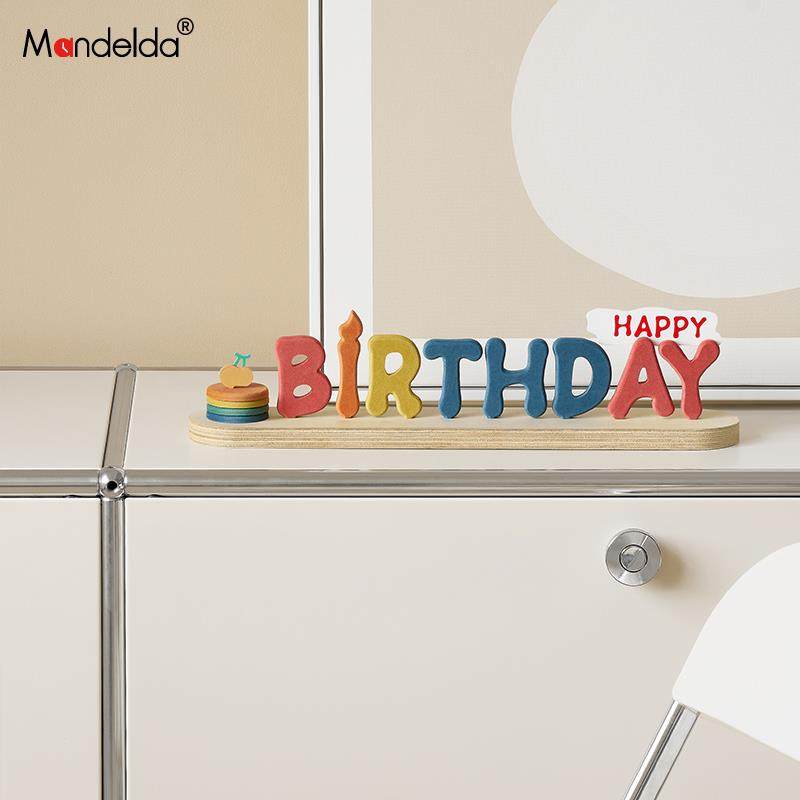 满得达家居饰品客厅办公桌面摆件酒柜玄关装饰品生日祝福礼物