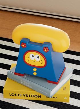 多巴胺座机存钱罐摆件客