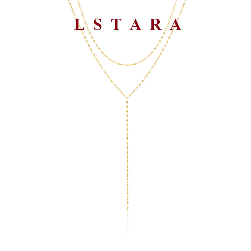 LSTARA18K金波光项链