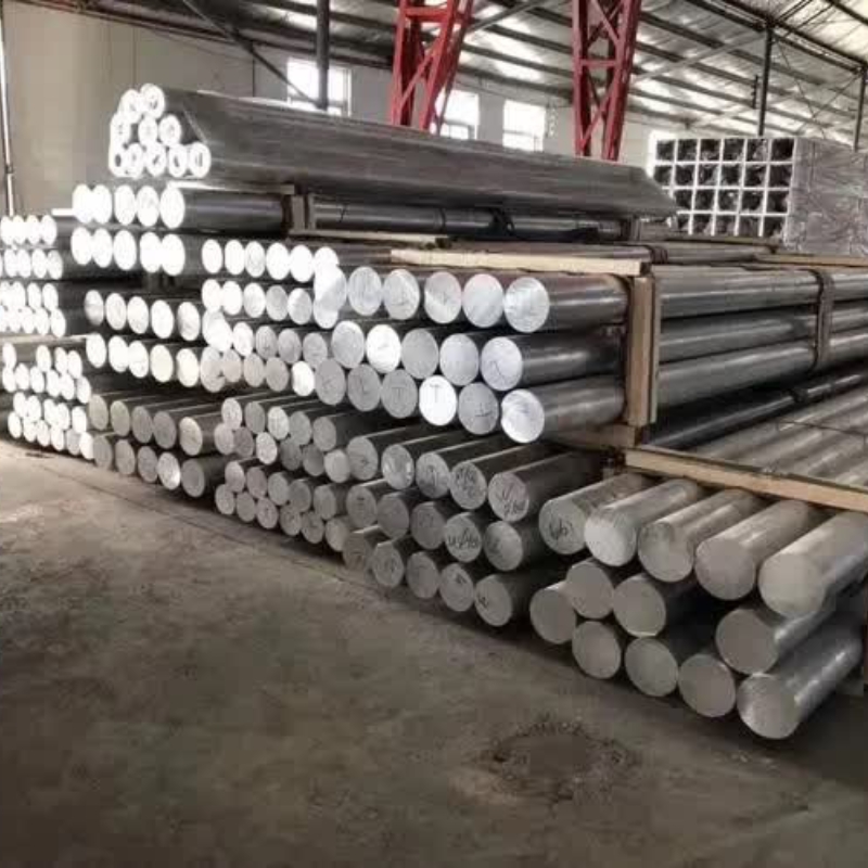 6061铝棒实心圆柱6063铝棒折弯加工定制7075 2a12硬质合金铝棒