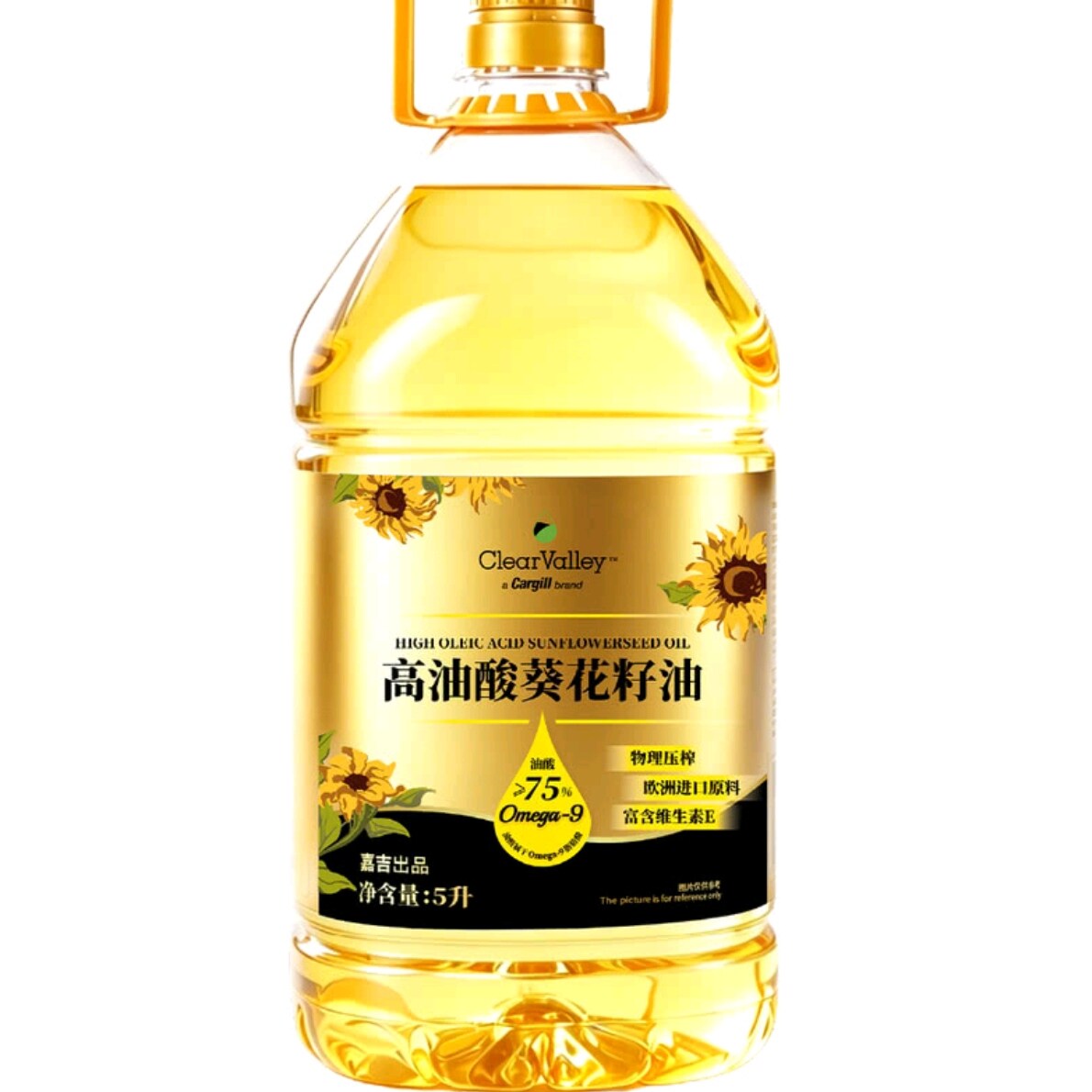 山姆ClearValley高油酸葵花籽油食用油家用煎炒5升