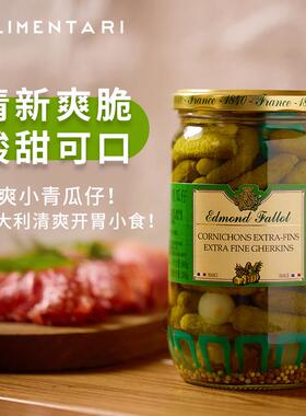 Alimentari 法国Edmond Fallot费洛牌小青瓜酸黄瓜爽脆佐酒小食