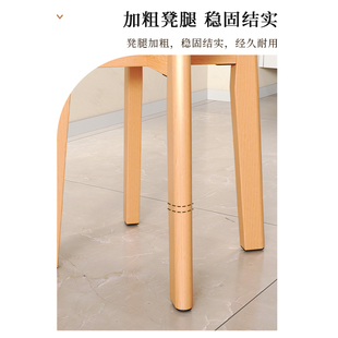 实木凳子餐桌椅可叠放家用中古饭厅凳子商用加厚方凳家庭备用凳子