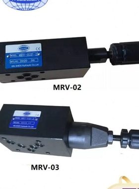 WILSHEN叠加阀MEDEL MRV-02P-3-B叠加式压力阀MRV-03P-2