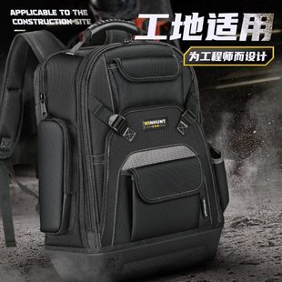 维修工具背包双肩工具包结实耐用帆布多功能电工工具包结实耐用