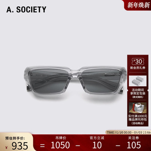 舒适防晒方框休闲男女太阳镜墨镜CELESTE 时尚 明星同款 A.SOCIETY