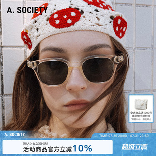 A.SOCIETY WAVY系列时尚防晒百搭方形太阳镜墨镜SAILOR