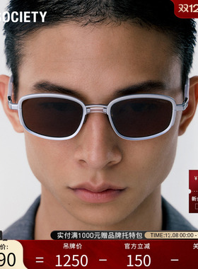 A.SOCIETY TITANIUM系列复古时尚轻盈纯钛防晒男女太阳镜 BERGAN