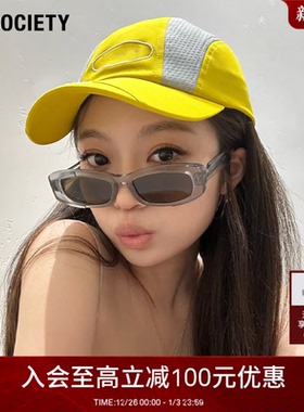 明星同款 A.SOCIETY RAW系列时尚防晒窄框方形板材男女墨镜 OLIN