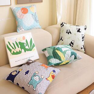 斜纹抱枕客厅沙发靠垫宿舍学生枕头床上看书护腰垫办公室靠枕抱枕