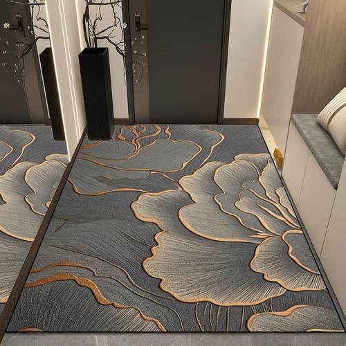 入户门地垫进门门口门垫脚垫PVC可擦免洗家用进户皮革地毯可裁剪