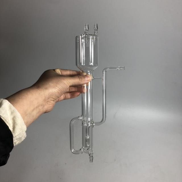 非水定碳吸收杯定碳杯分析仪器配件吸收瓶玻璃定硫杯