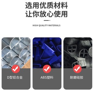饰加厚多工能室内装 便携五步折叠家用登高铝合金人字装 修货架梯子