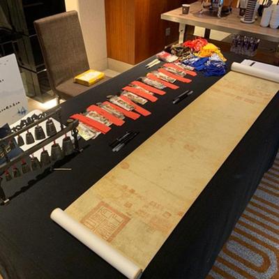 创意高档签到本签名卷轴