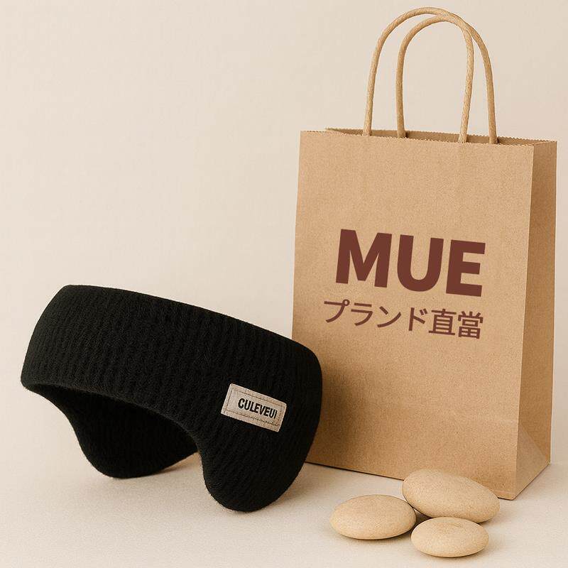 日本正品2025新品毛绒耳罩男女冬季保暖护耳套防寒防冻耳捂子毛线