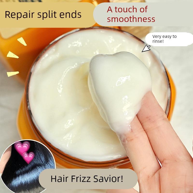 燕窝氨基酸蛋白霜护发素补水柔顺顺滑受损发质干枯头发护理发膜正