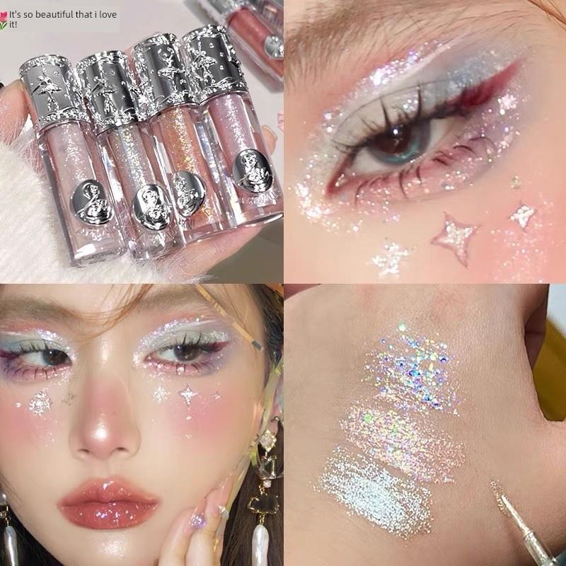 正宗的芭蕾液体眼影，闪闪发光，超级闪亮，一滴眼泪，纯粹的欲望