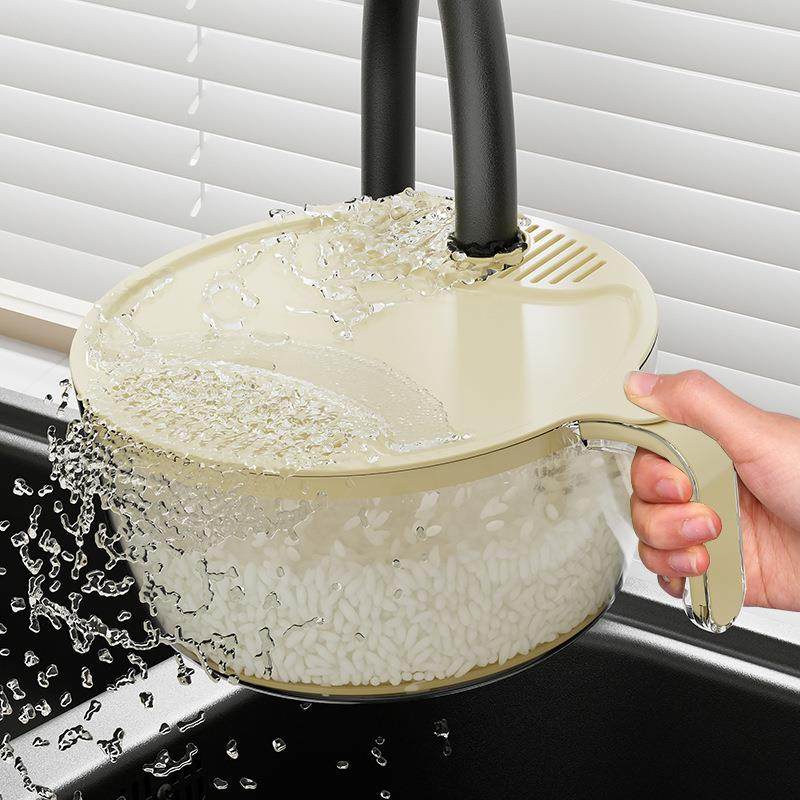 德国品质淘米淘米盆洗米筛细孔不漏米厨房家用食品级洗菜盆沥水篮,餐饮具,洗菜盆/沥水篮/漏水筛,淘宝优惠券,粉丝福利购,淘宝优惠卷