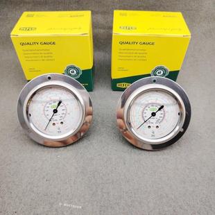 原装 R22R134aR404空调高低压力表油压表 进口REFCO威科轴向压力表