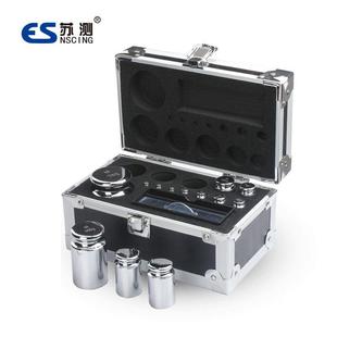 苏测砝码一套标准砝码套装盒装电子秤天平实验室校准法码配重称砣