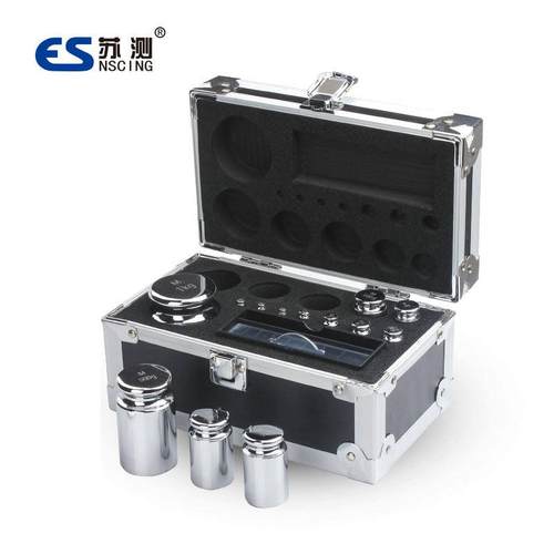 苏测砝码一套标准砝码套装盒装电子秤天平实验室校准法码配重称砣